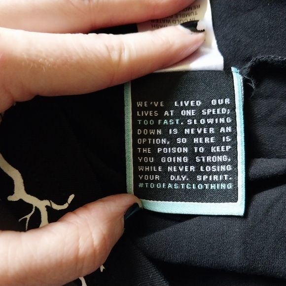 Too Fast spooky tree goth Halloween dress - Picture 11 of 13